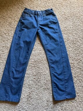 BDG Urban Outfitters Women's Dark Blue Wide Leg Jeans